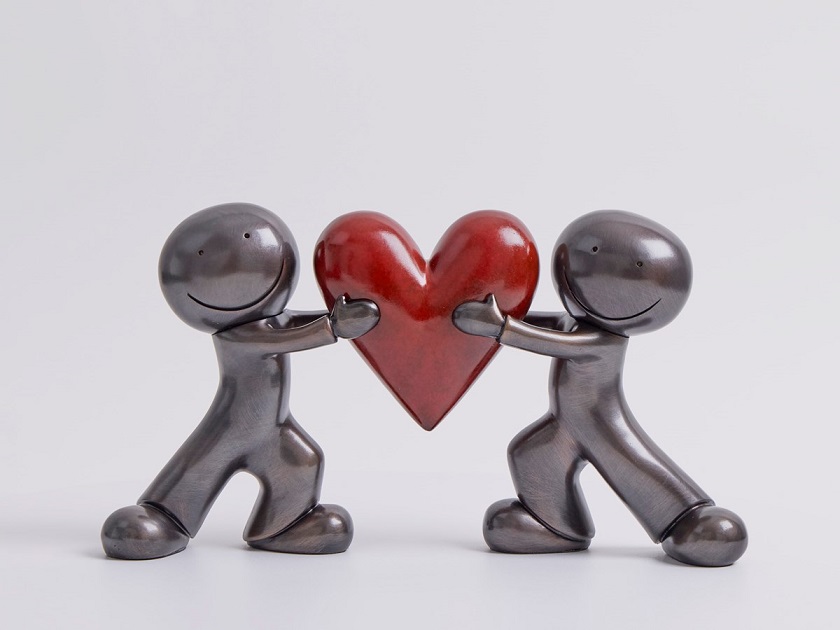 Heart To Heart Bronze